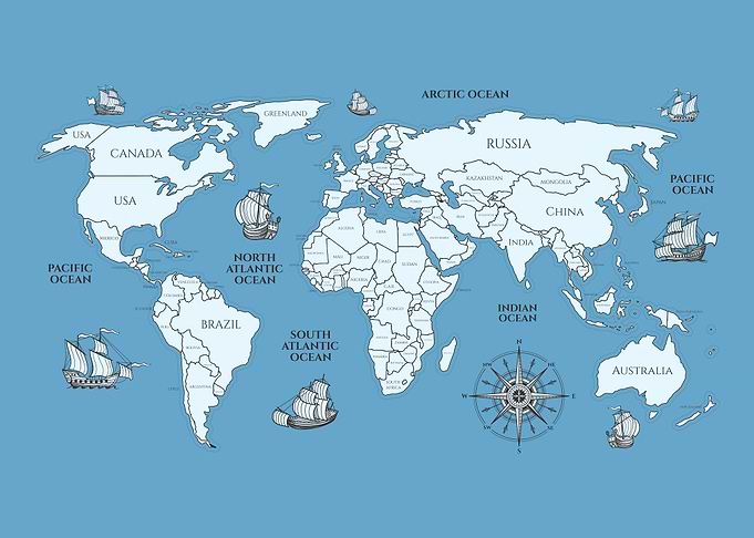 Vintage Map
