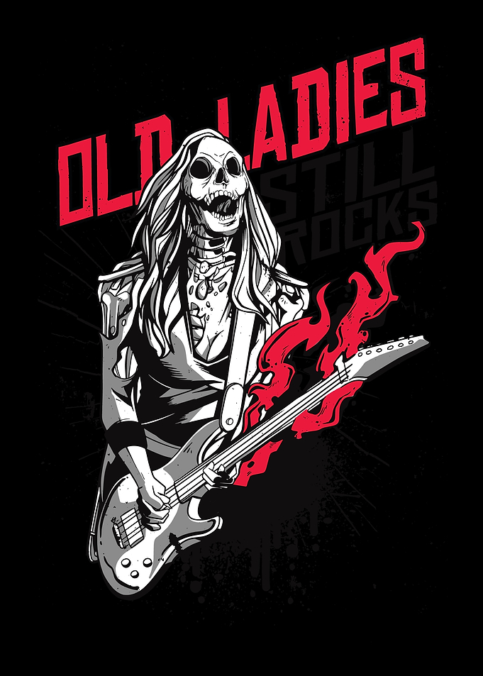 Old Rock Ladies Gift