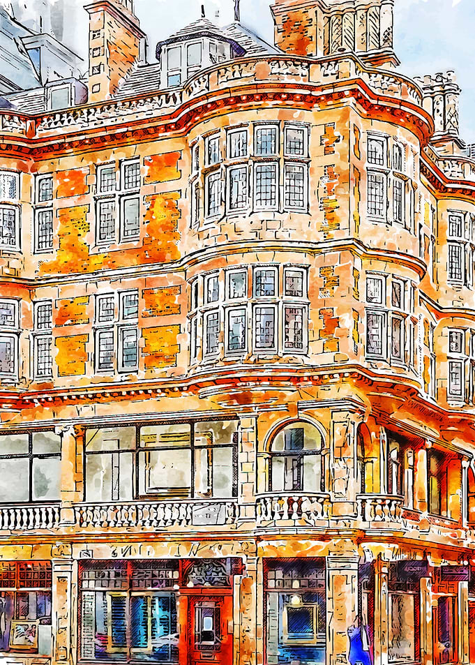 London In Watercolor