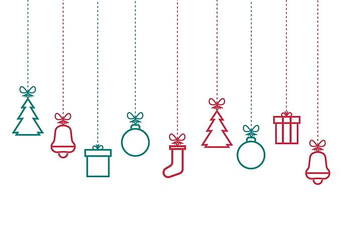 Christmas Color Objects