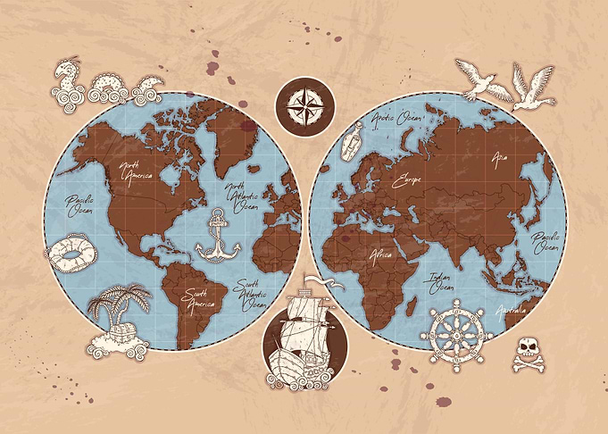 Vintage Map
