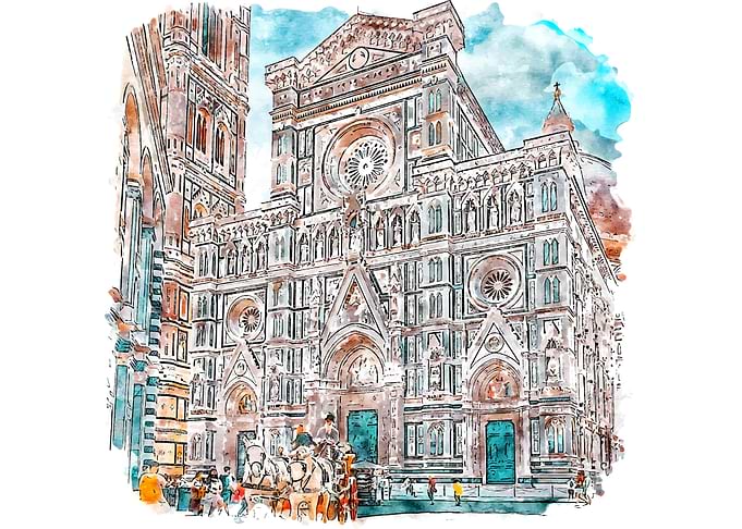 Italy In Watercolor