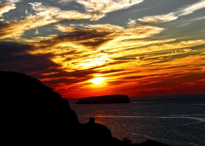 Santorini sunset