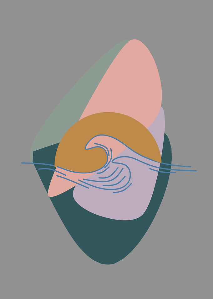 wave and sun