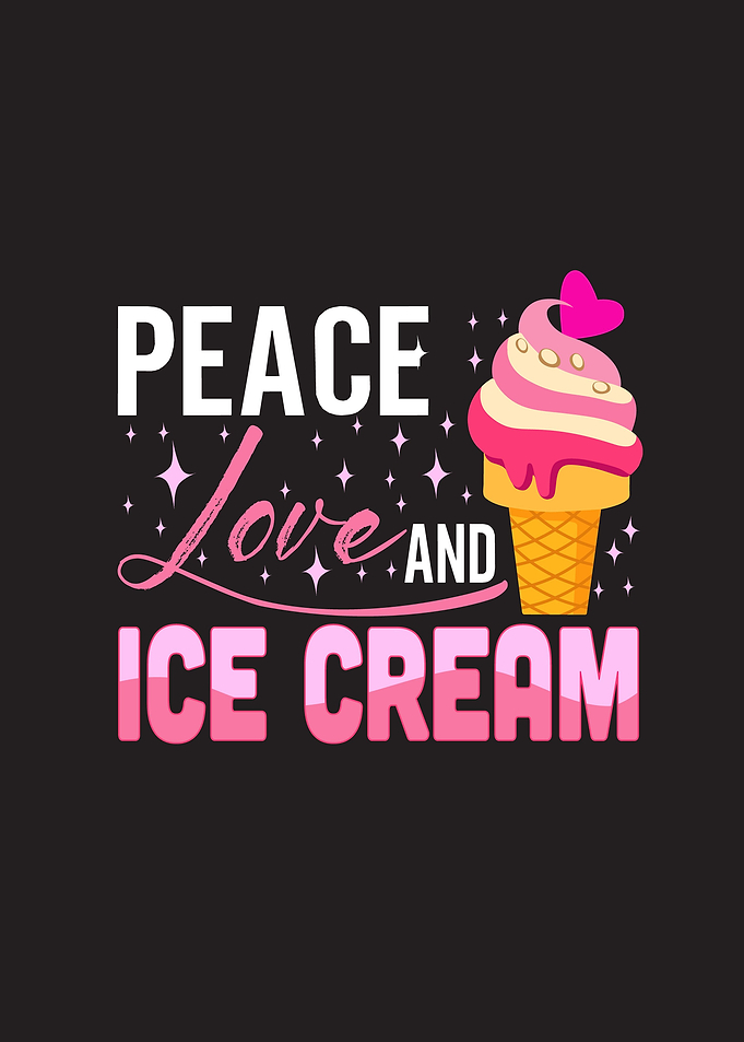 Peace Love And Ice Cream