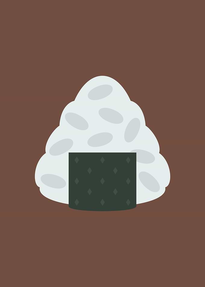 Japanese rice ball