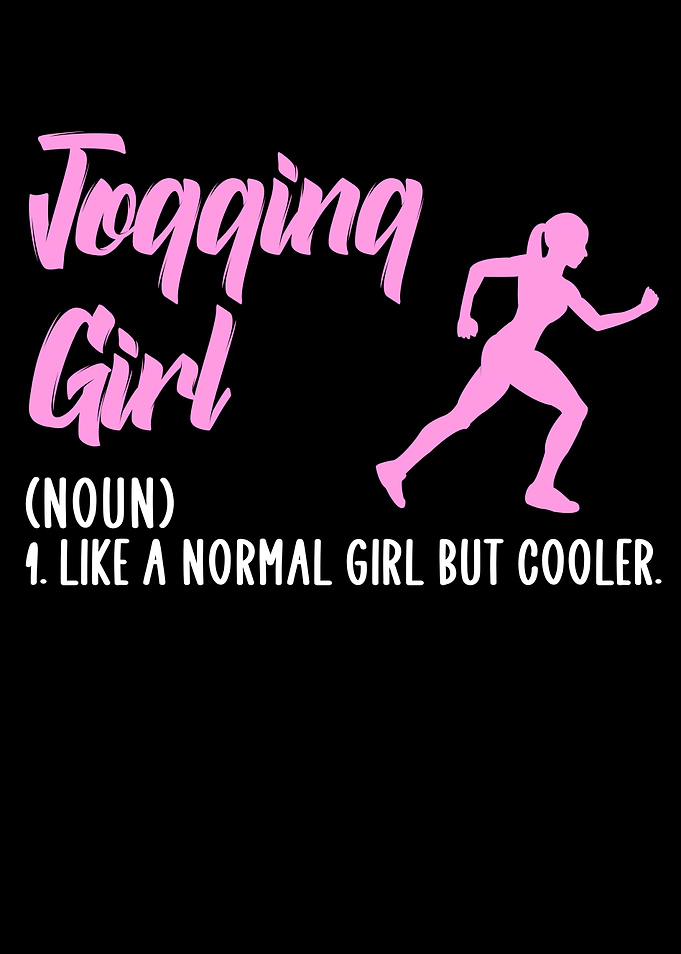 jogging girl