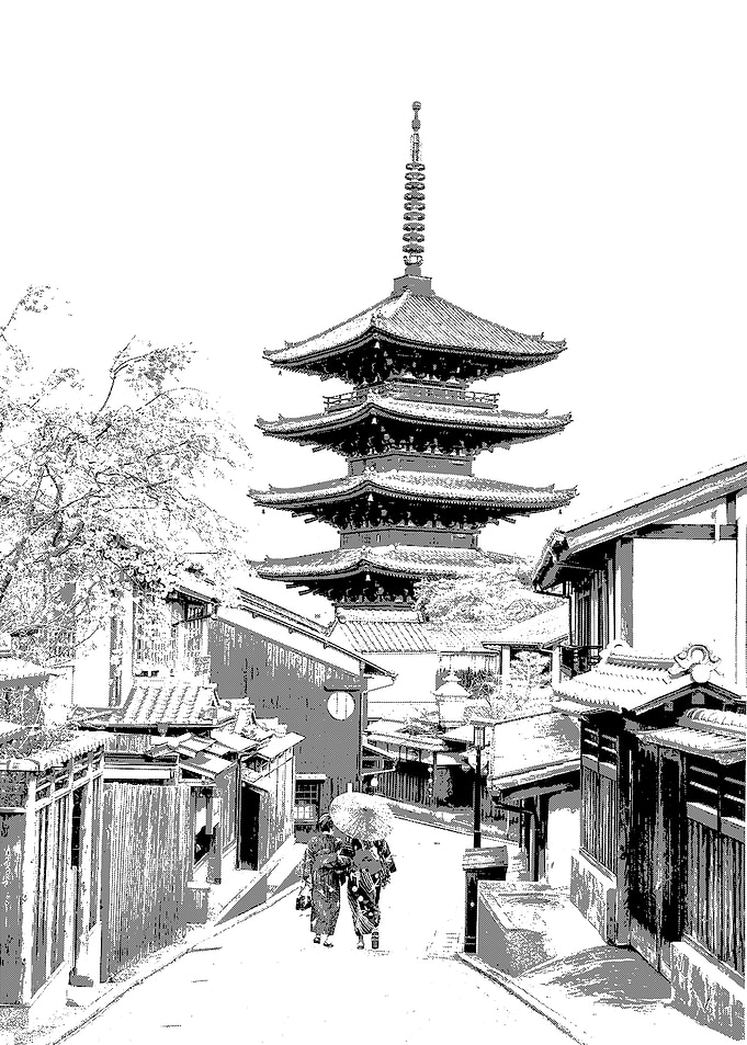 Kyoto Manga style