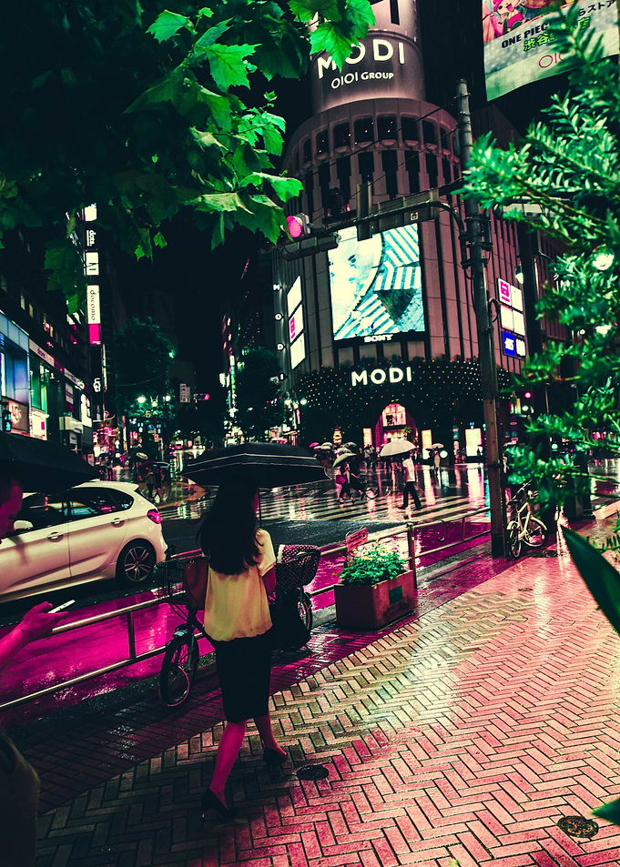 Shibuya Cyberpunk Walk