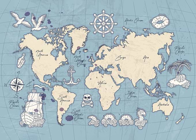 Vintage Map