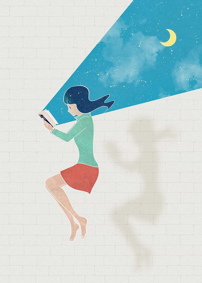 Woman who imagines