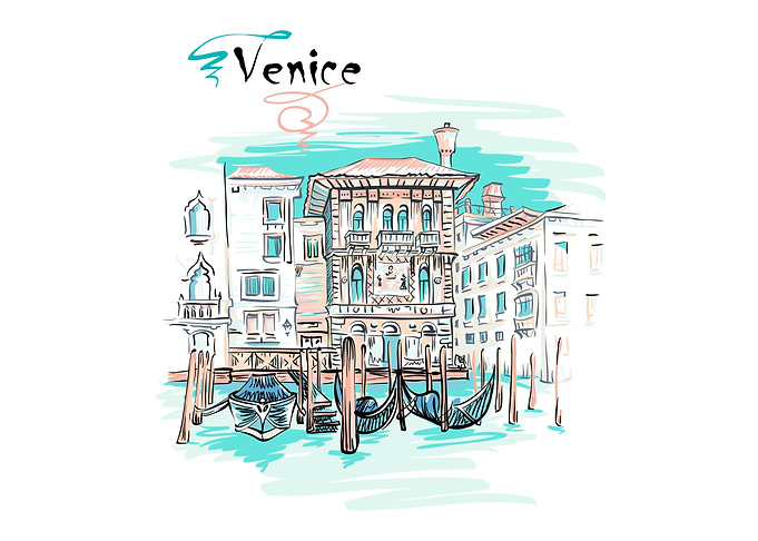 Italy In Watercolor