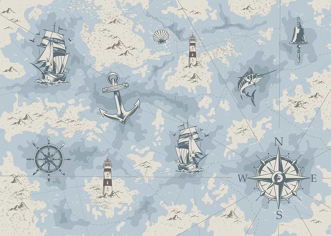 Vintage Map
