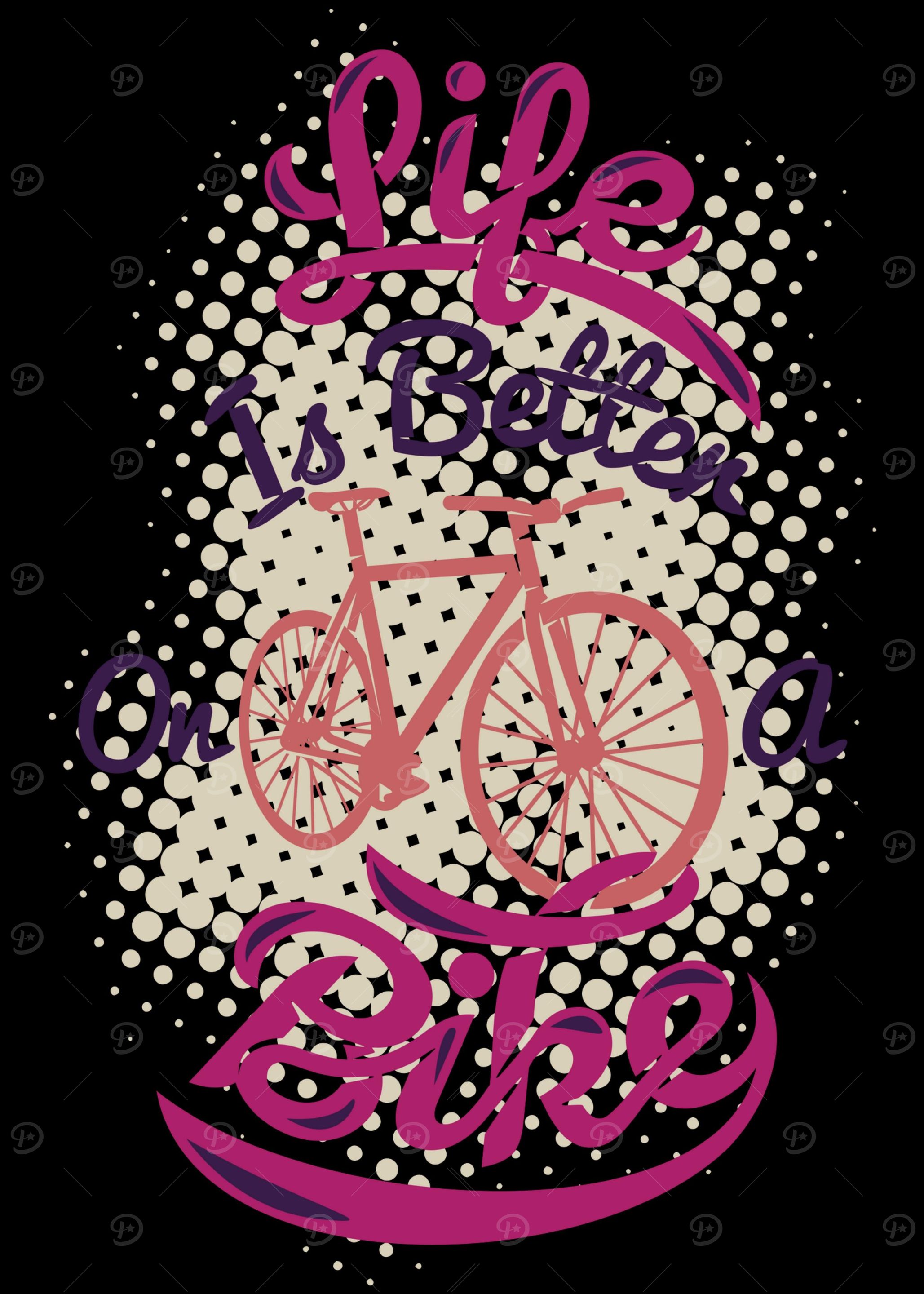 Bicycle mountain bike road
