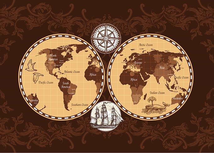 Vintage Map