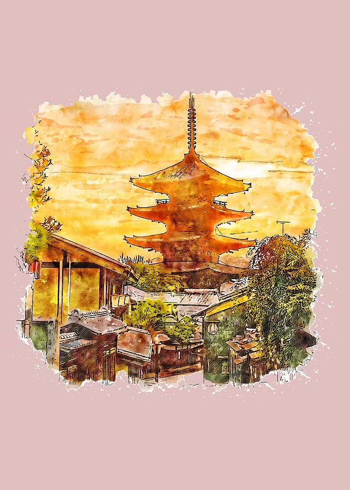 Japan in Watercolor