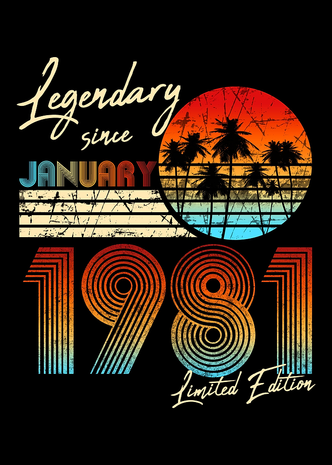 Born in January 1981