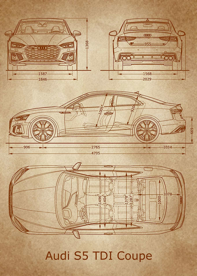 Audi S5 TDI 2019 old