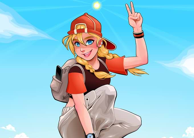 Skating Lass