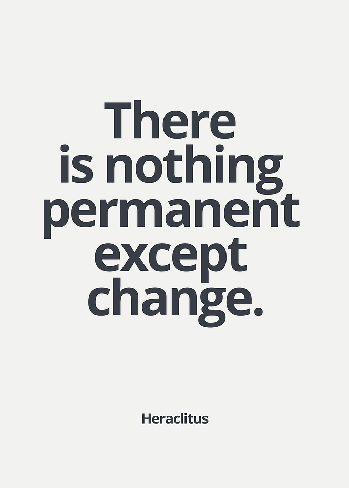 Nothing permanent