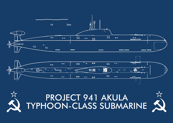 SOVIET SUBARMINE TYPHOON