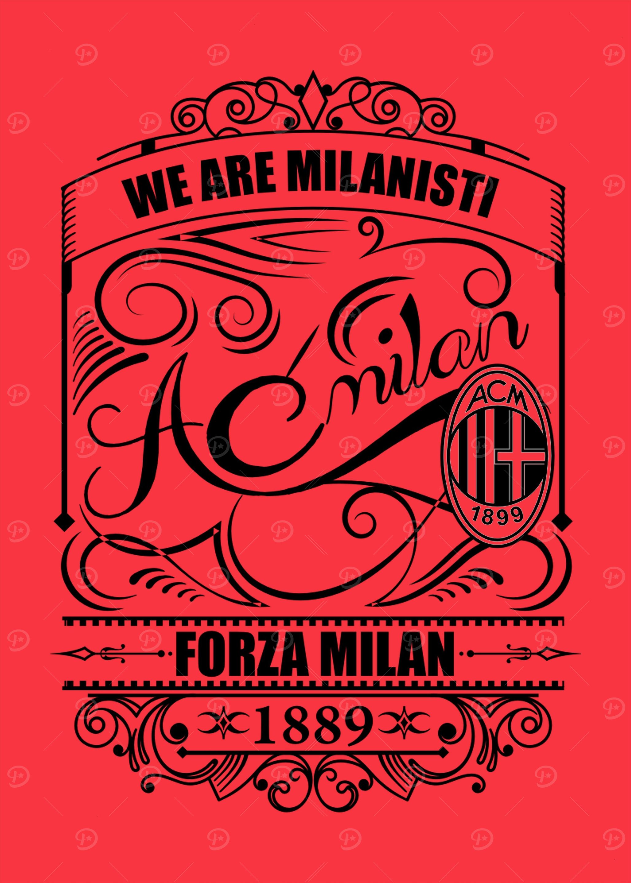 ac milan red