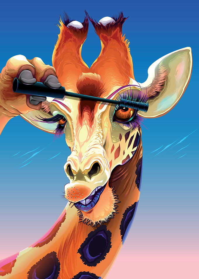 Flirty Giraffe