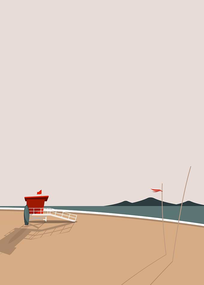 Beach Life guard House