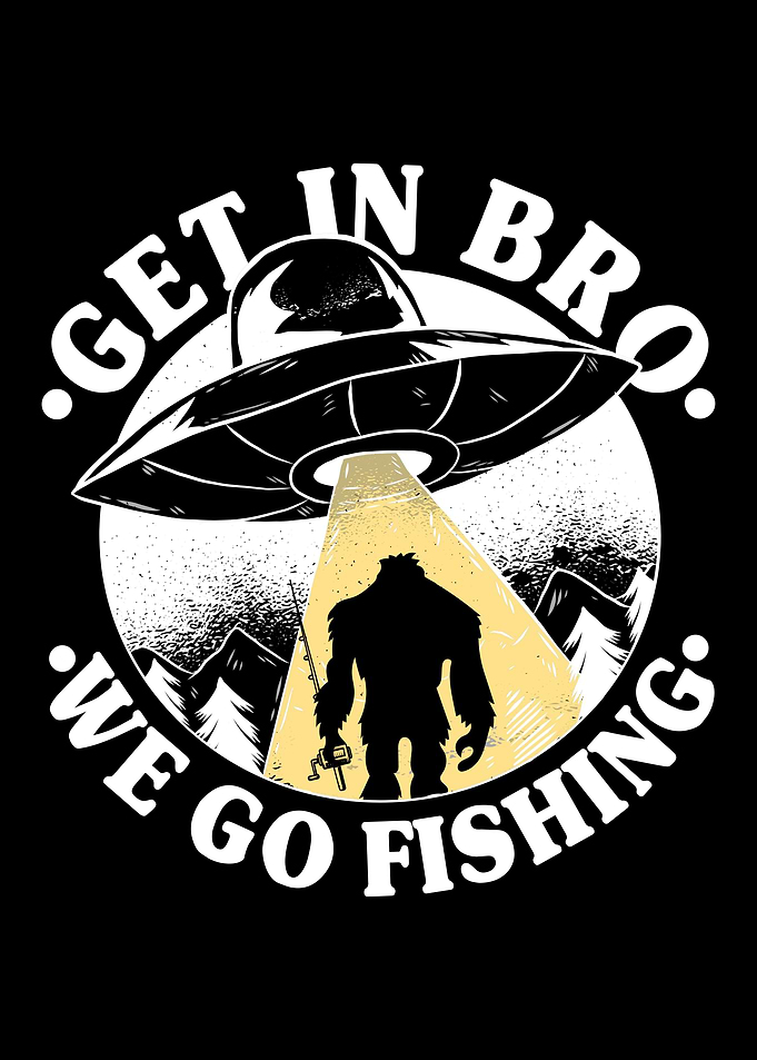 Fishing Bigfoot Ufo