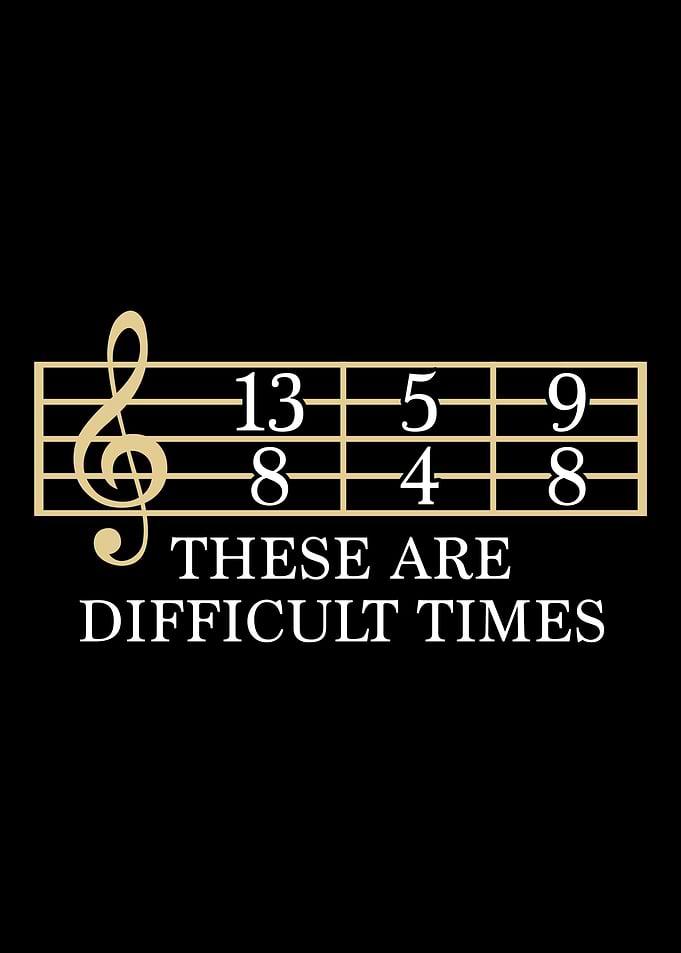 These Are Difficult Times