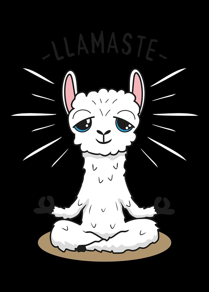 Yoga Joga Namaste Cat Dog