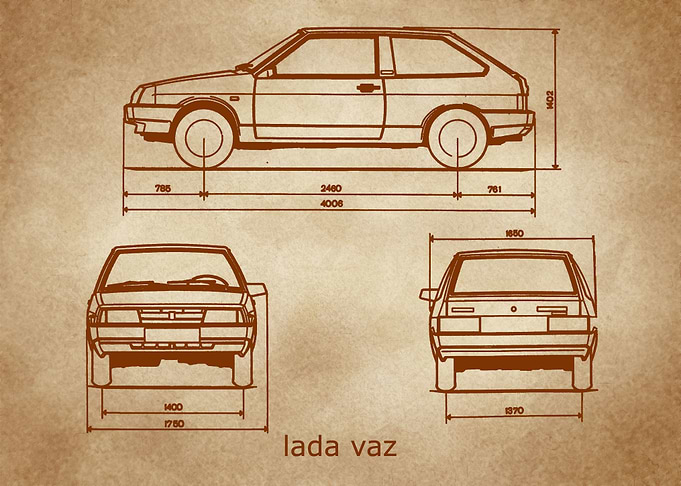 lada vaz 2108 old