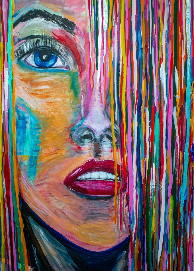 Blue eyes girl