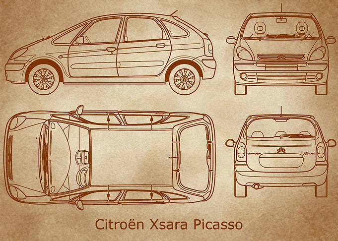 Citroen Xsara Picasso old