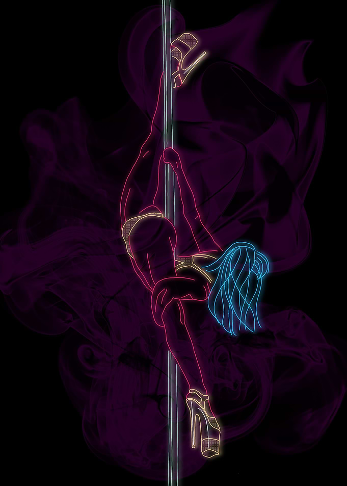 Sexy Exotic Poledancer