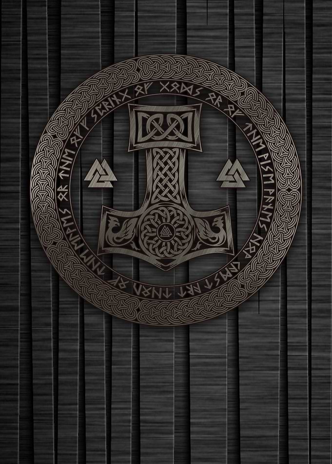 Thors Hammer Mjolnir Vikin