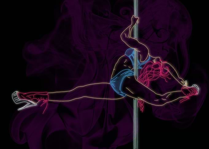 Sexy Exotic Poledancer