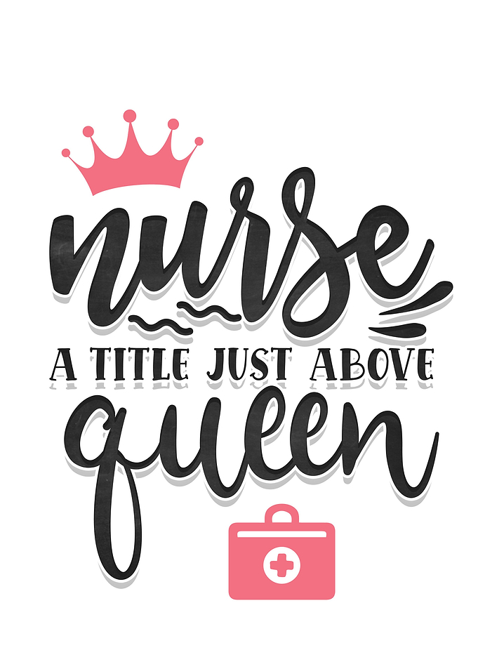 A title just above queen