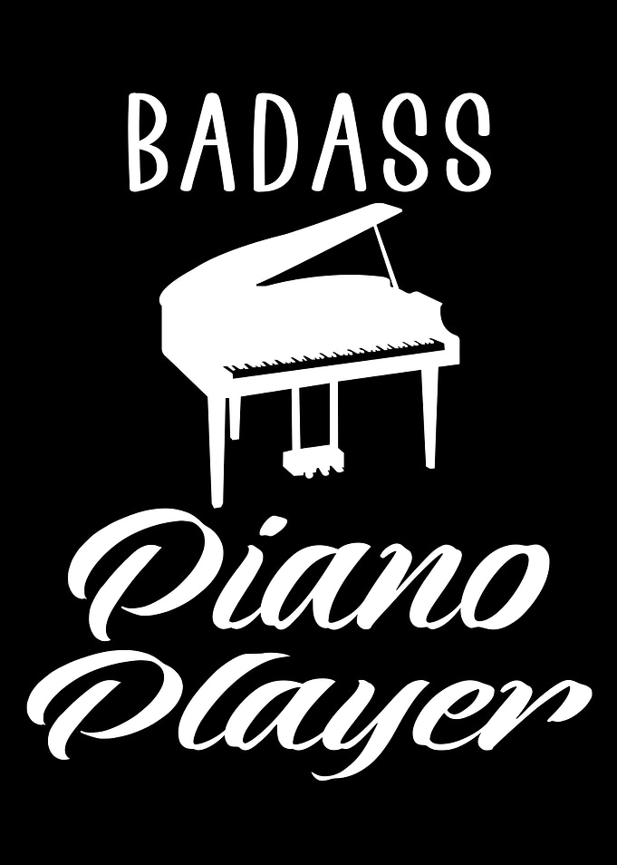 Badass piano player