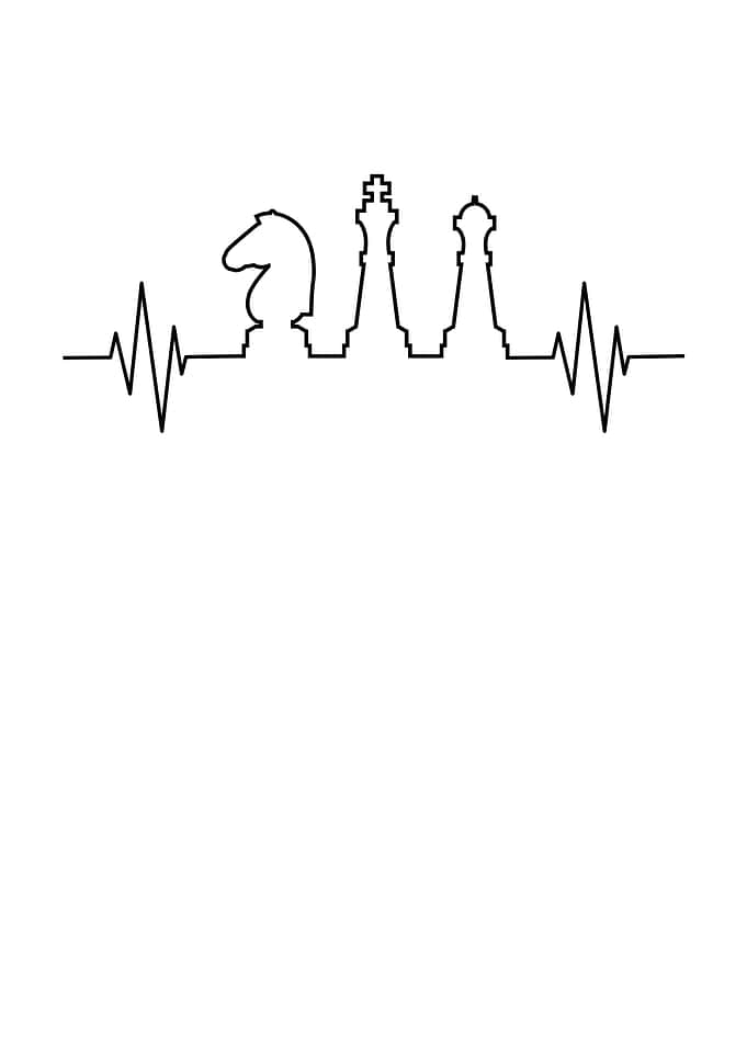 Chess pieces frequenzy