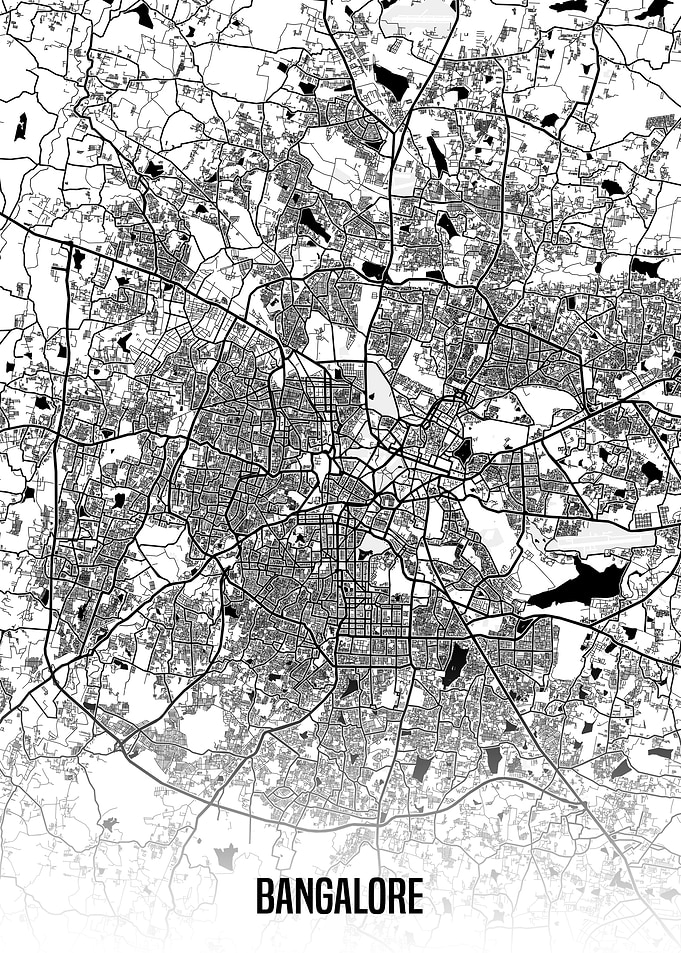 Bangalore map