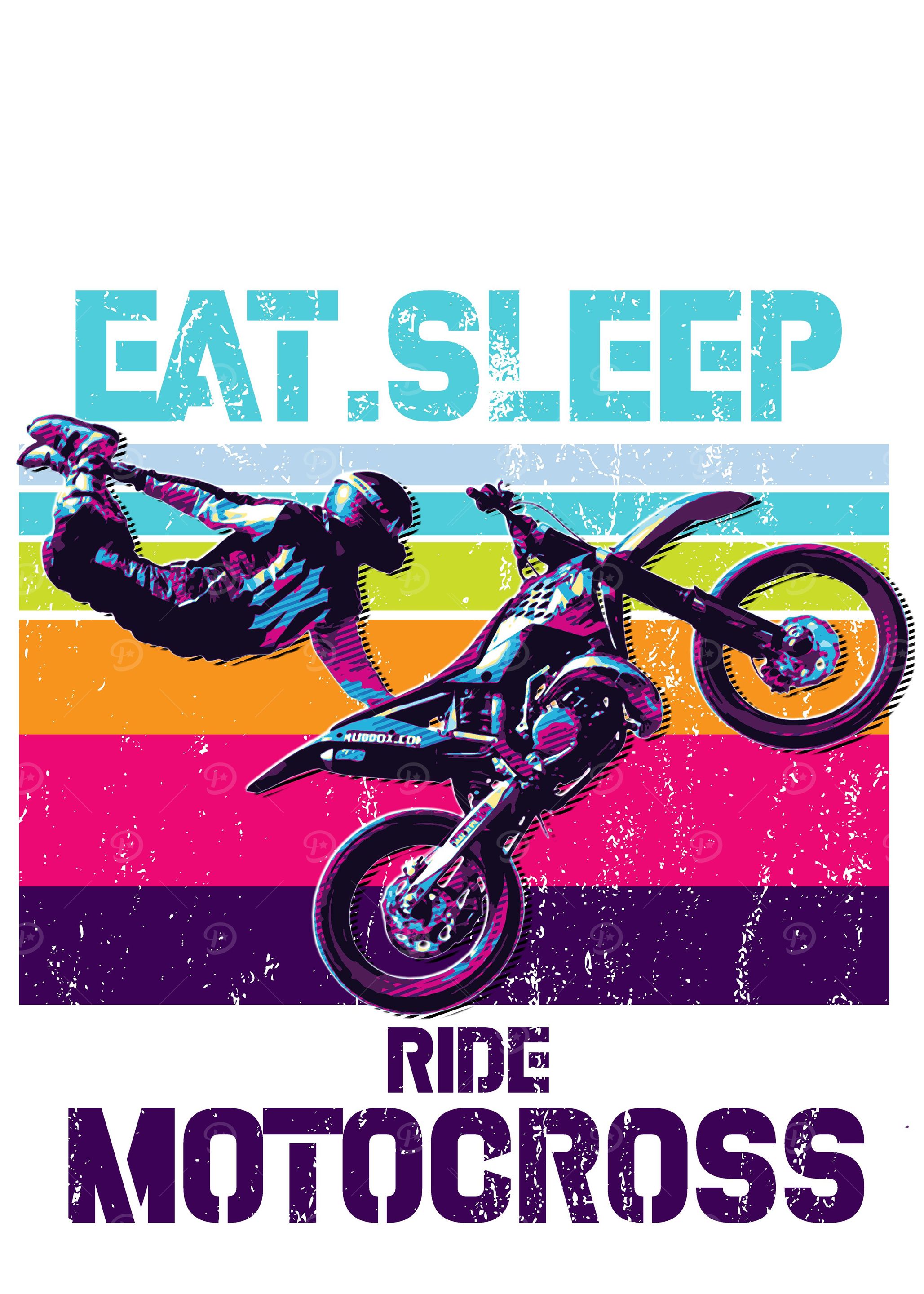 EAT SLEEP RIDE MOTOCROSS