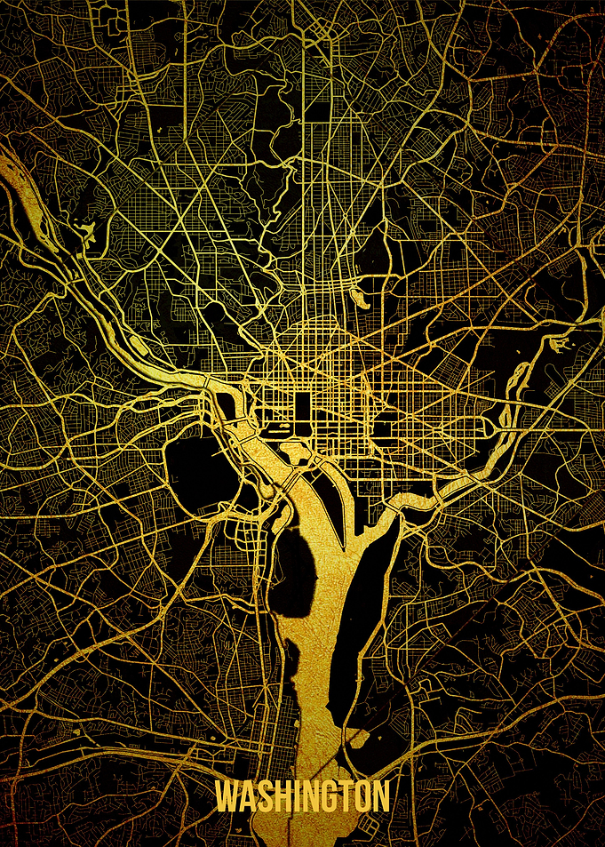 washington gold map