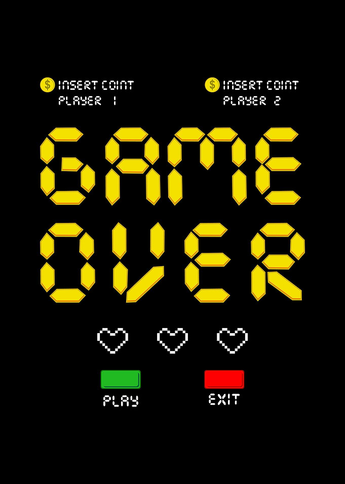 Game Over Retro