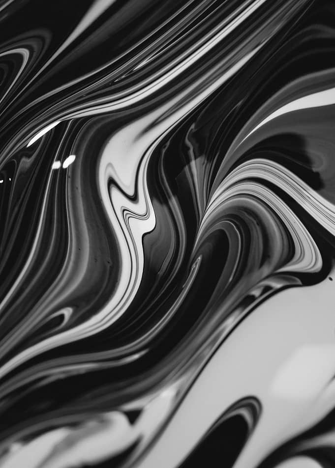 Abstract Black and White