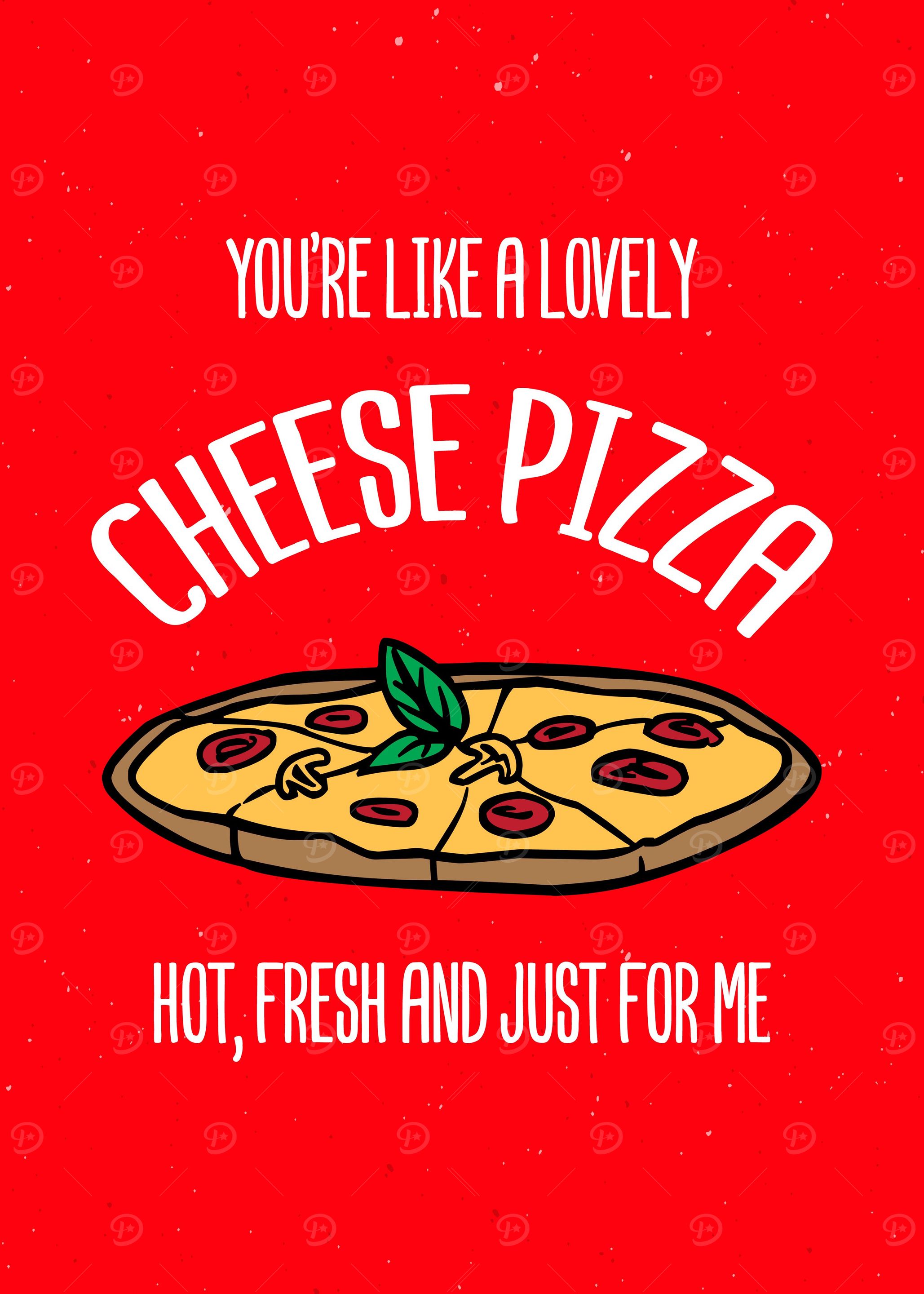 Cheese Pizza Home Decor