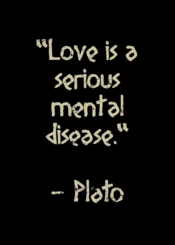 Love is a serious mental