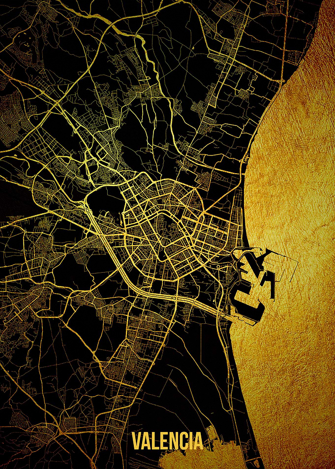 Valencia gold map