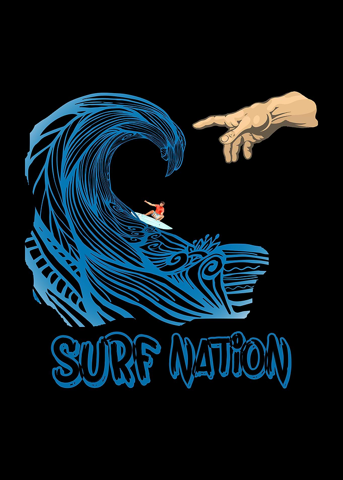 Surf Creation Michelangelo