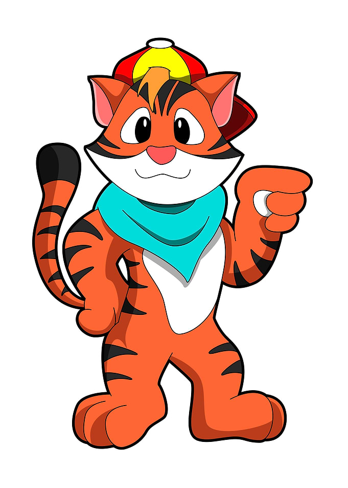 Tiger Hat Scarf